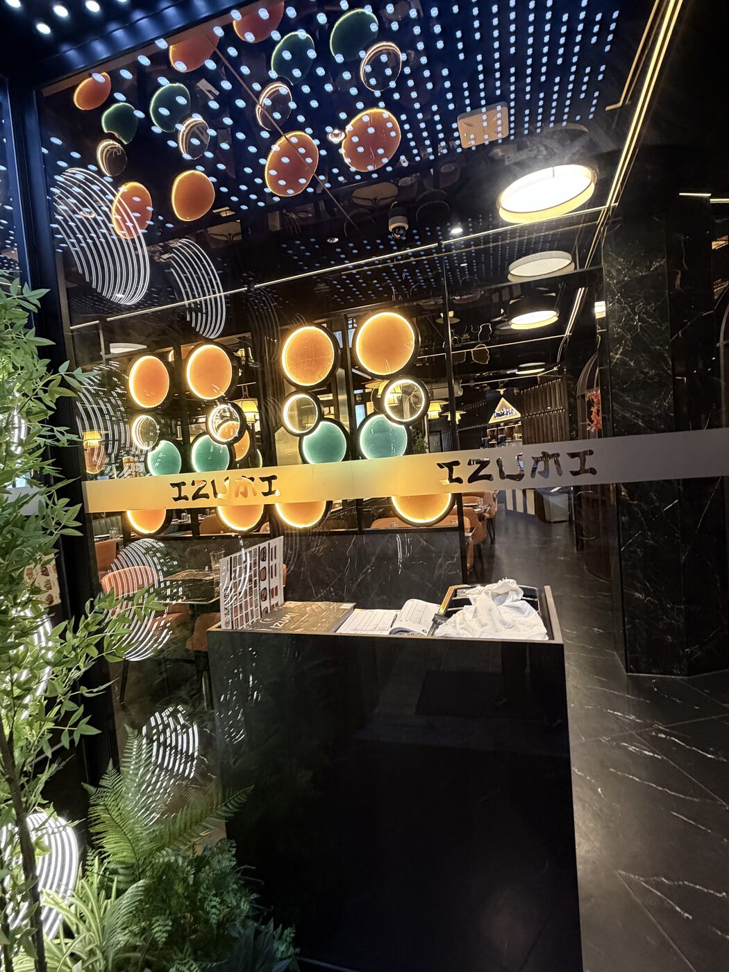 Entrada do restaurante IZUMI
